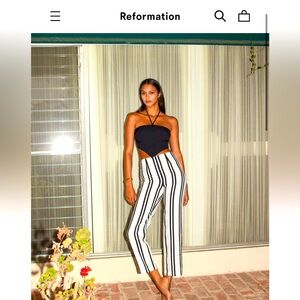 Reformation Poppy Linen Pant